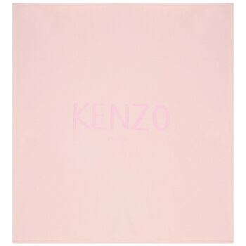 Baby Girls Pink Logo Blanket